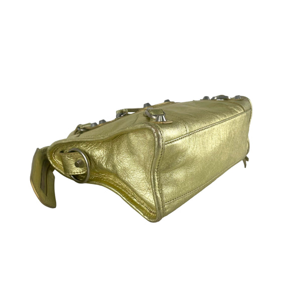 Balenciaga City Mini Gold | Premium Designer Piece