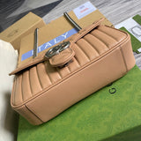 Styled lifestyle shot of modern refined women's handbag – women's everyday handbag
