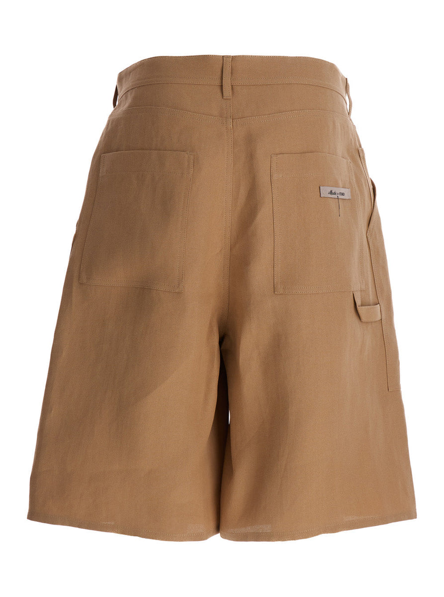 Fendi premium pants detail and craftsmanship close-up