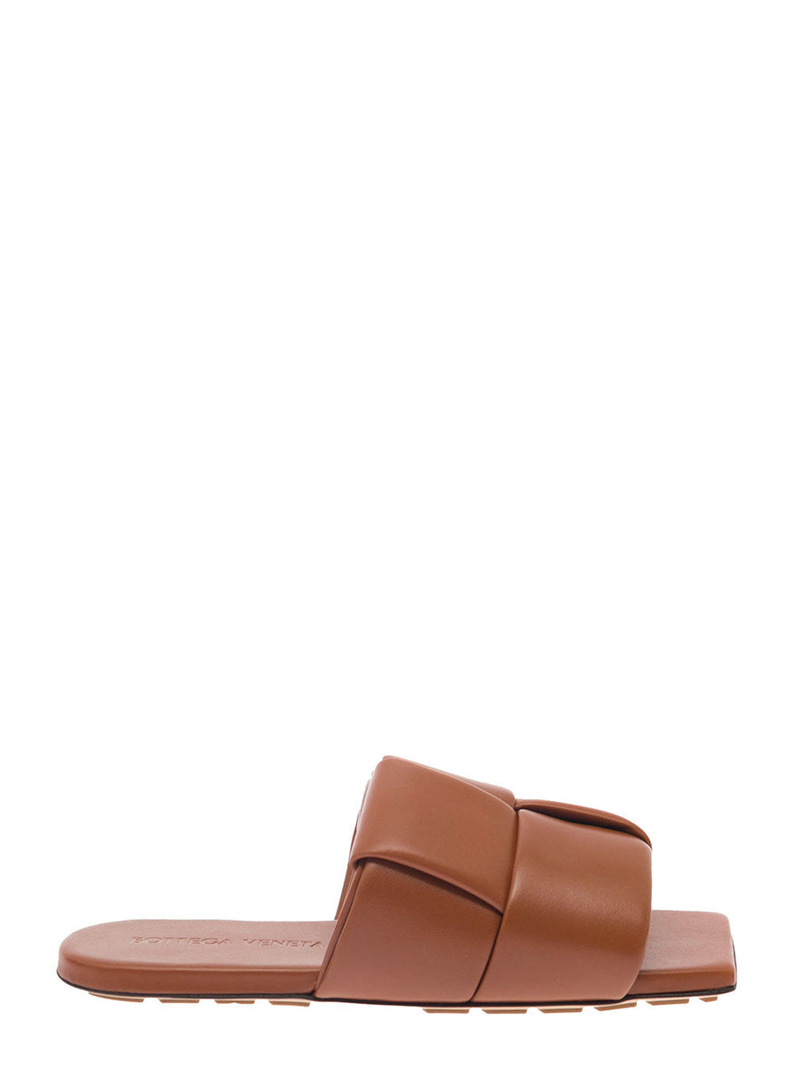 Bottega Veneta flats luxury designer piece front view