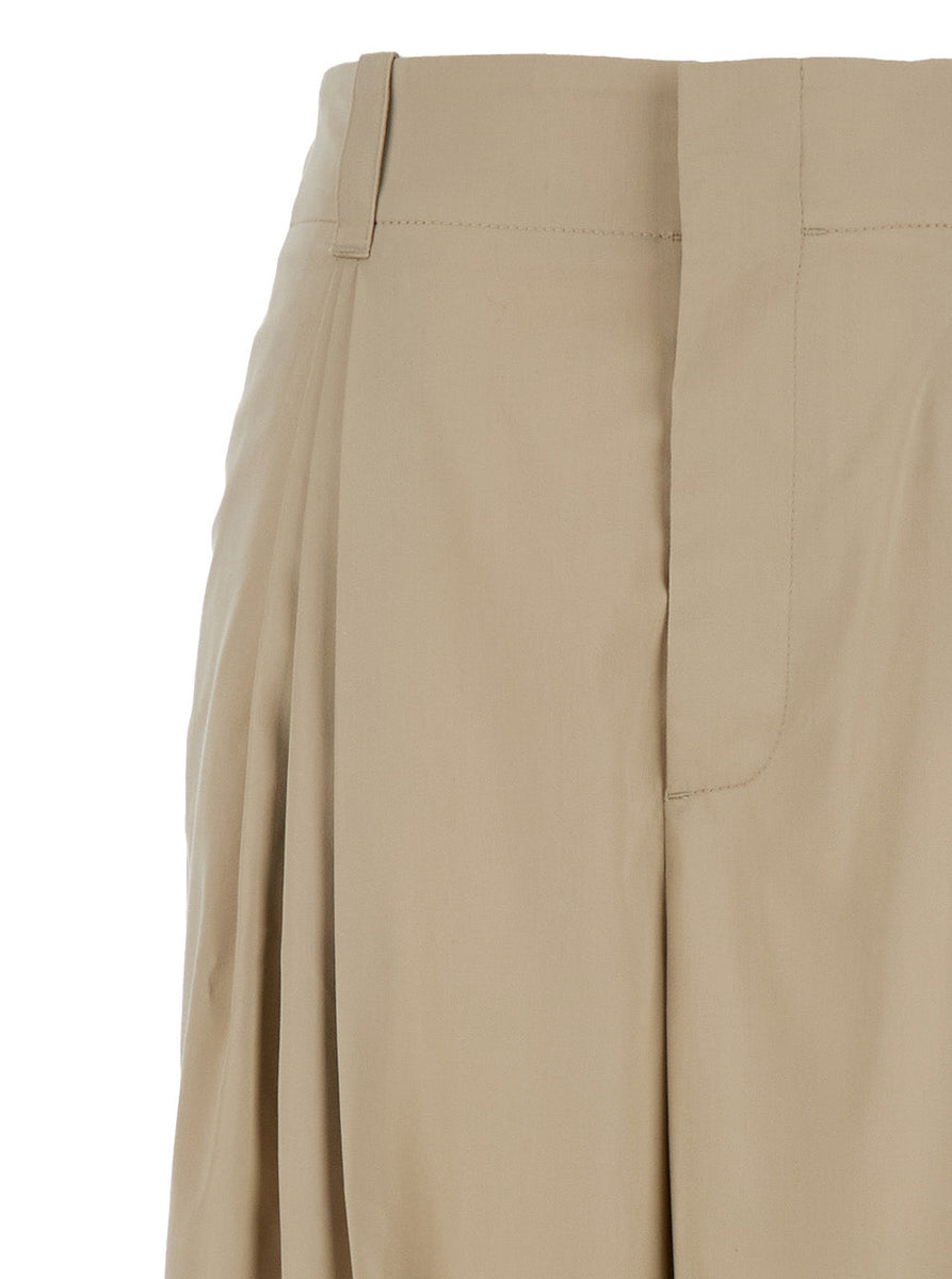 Bottega Veneta pants side profile designer luxury fashion