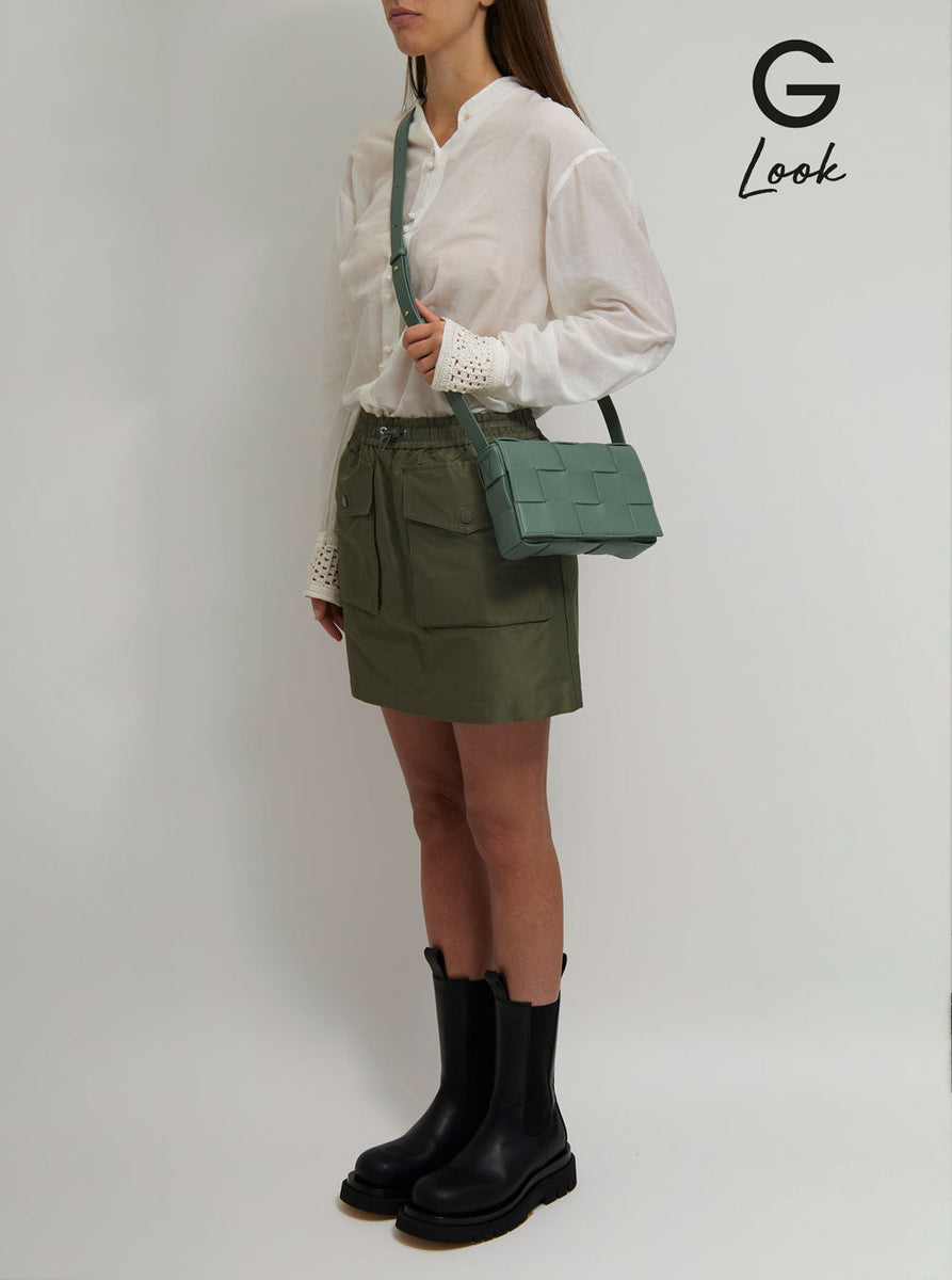 Bottega Veneta cross body bags luxury designer piece front view