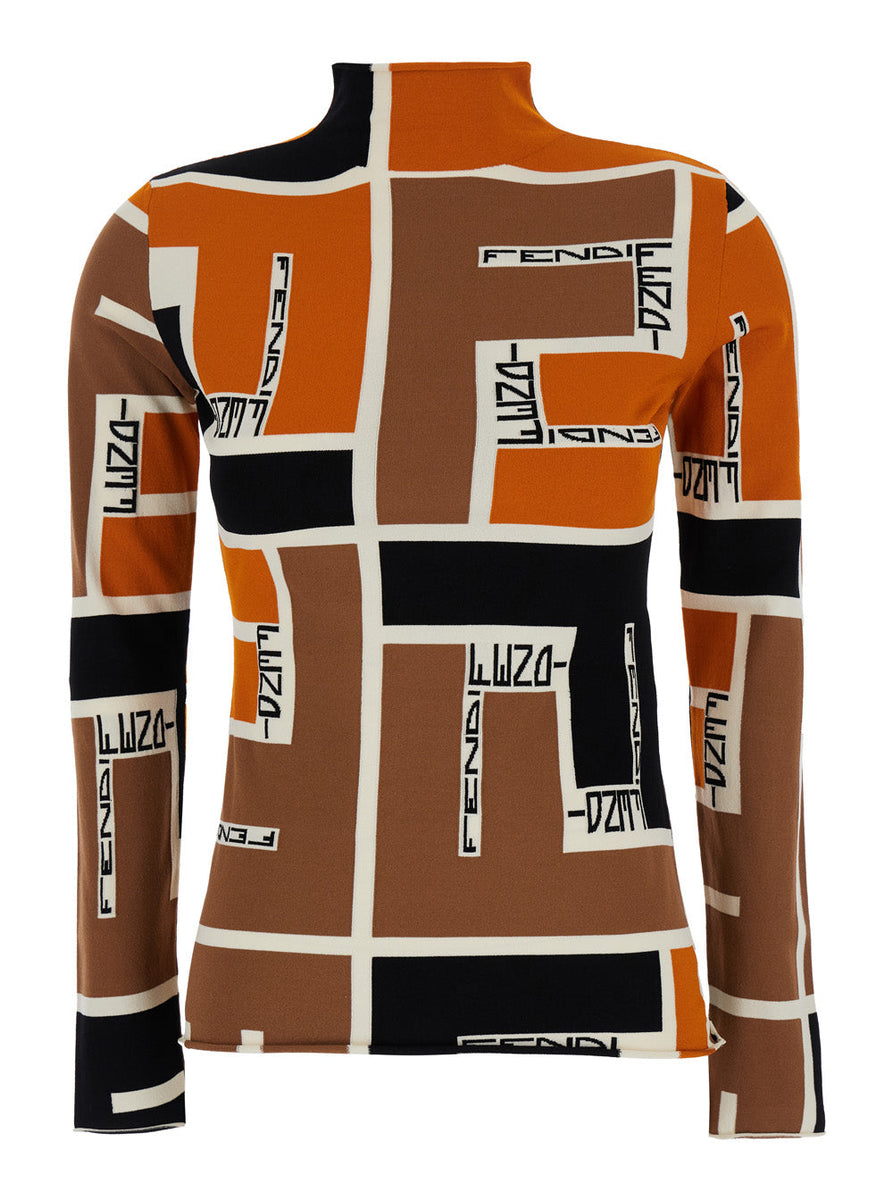 Fendi tee shirts luxury designer piece front view