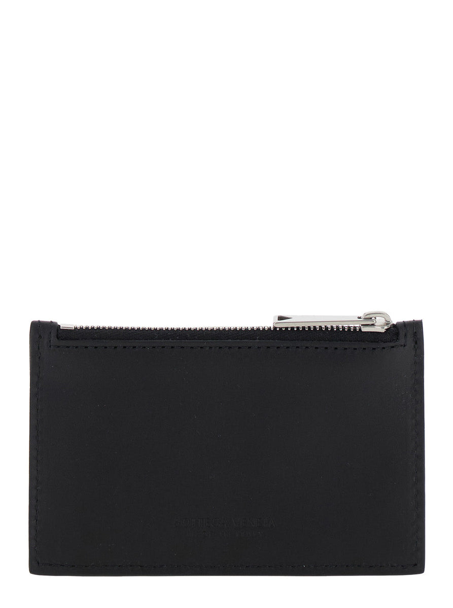 Close-up of Bottega Veneta miscellaneous hardware and fine stitching