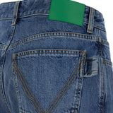 Bottega Veneta pants side profile designer luxury fashion