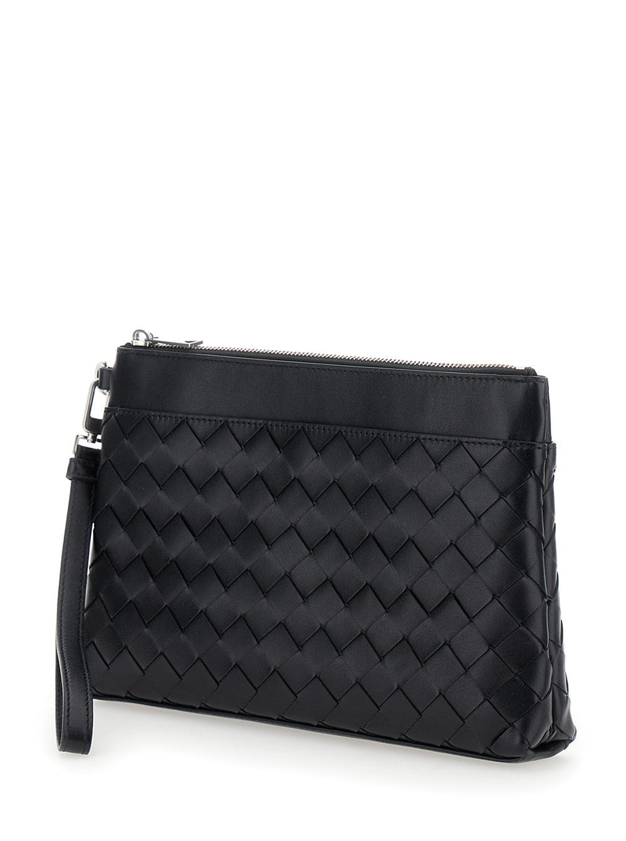 Bottega Veneta premium weekend/travel bags detail and craftsmanship close-up