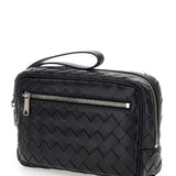 Bottega Veneta premium weekend/travel bags detail and craftsmanship close-up