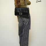 Fendi cross body bags luxury designer piece front view