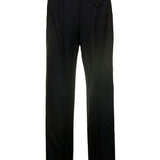 Bottega Veneta premium pants detail and craftsmanship close-up