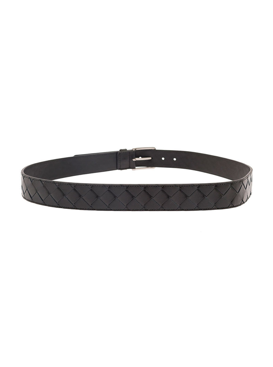 Bottega Veneta premium belts detail and craftsmanship close-up