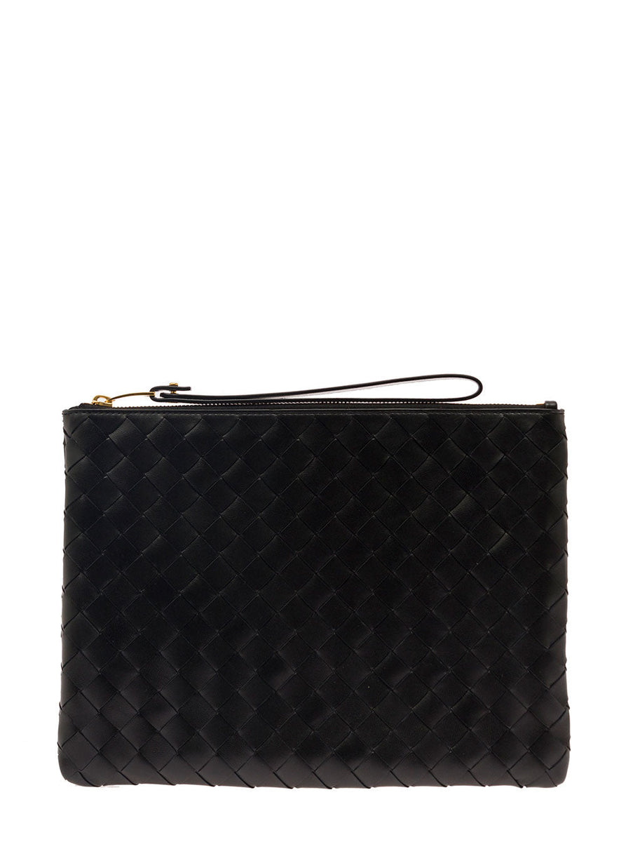 Bottega Veneta clutches luxury designer piece front view