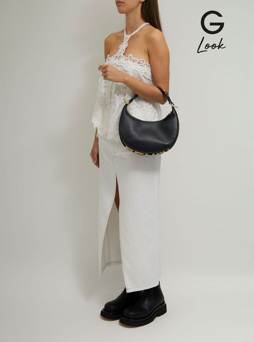 Fendi shoulder bags luxury designer piece front view