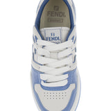 Close-up of Fendi athletic hardware and fine stitching