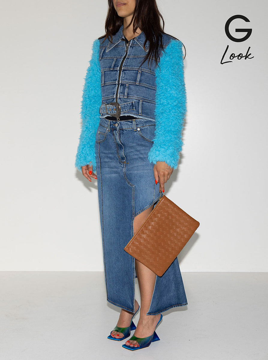 Bottega Veneta clutches lifestyle shot premium designer piece