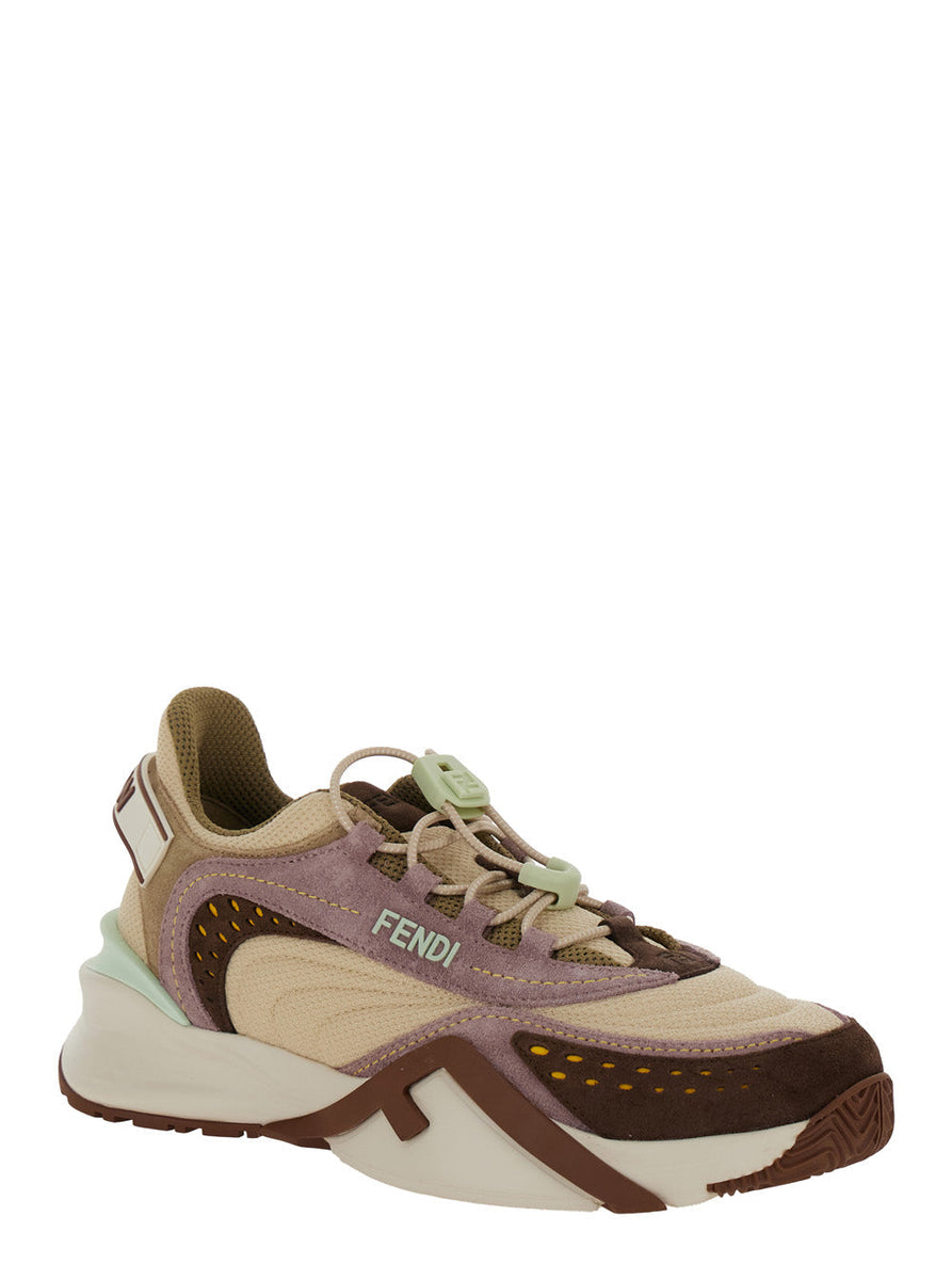 Fendi premium athletic detail and craftsmanship close-up