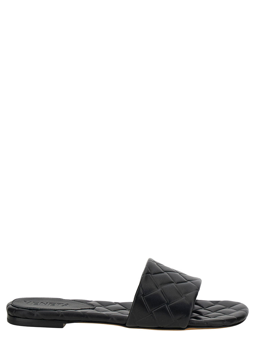 Bottega Veneta flats luxury designer piece front view
