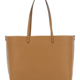 Close-up of Fendi totes hardware and fine stitching