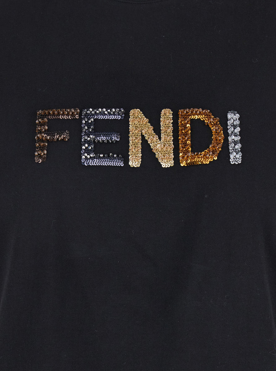 Fendi tee shirts side profile designer luxury fashion