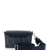 Close-up of Fendi cross body bags hardware and fine stitching