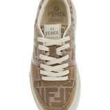 Close-up of Fendi athletic hardware and fine stitching