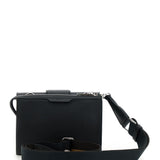 Close-up of Fendi cross body bags hardware and fine stitching