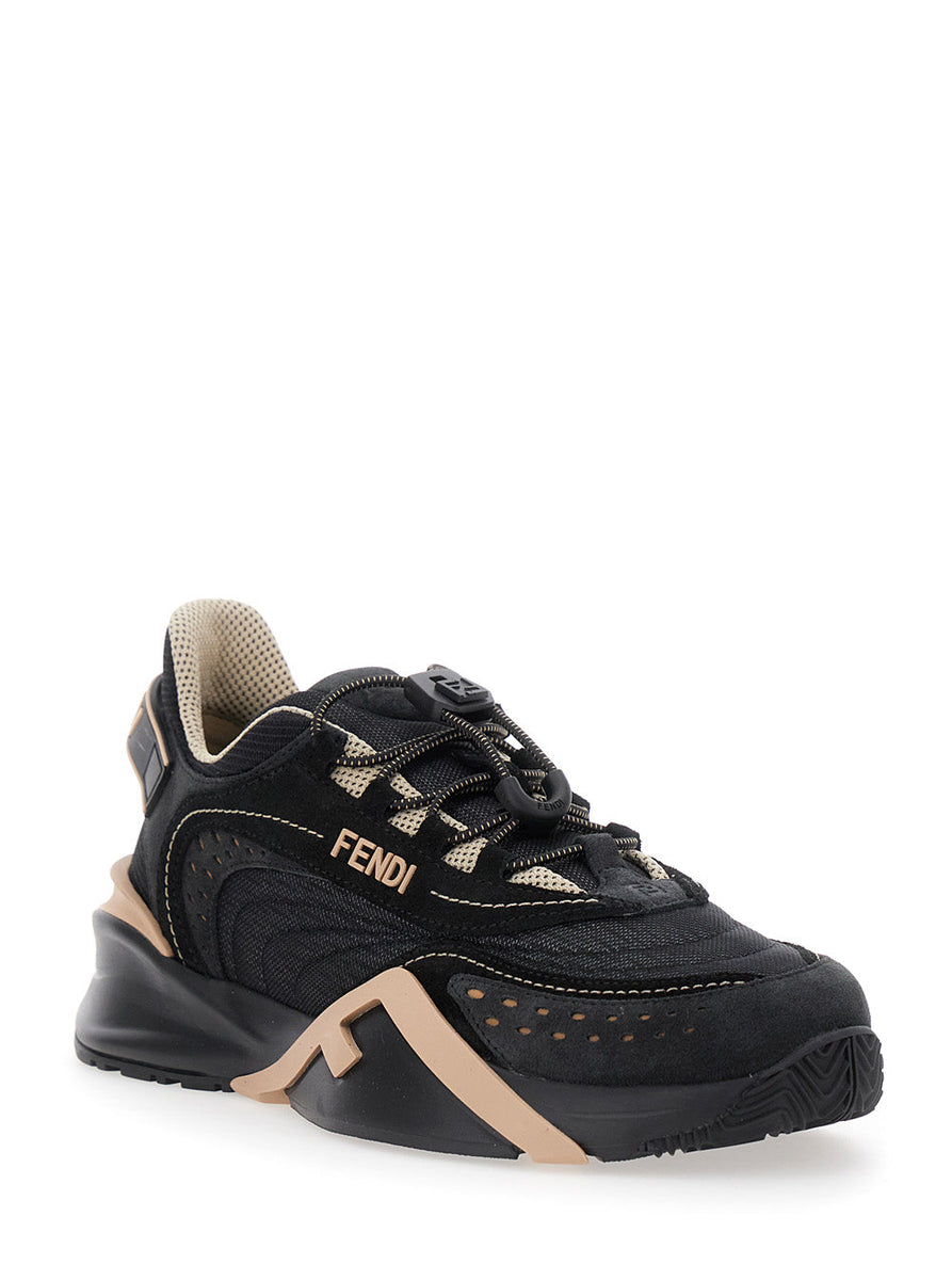 Fendi premium athletic detail and craftsmanship close-up