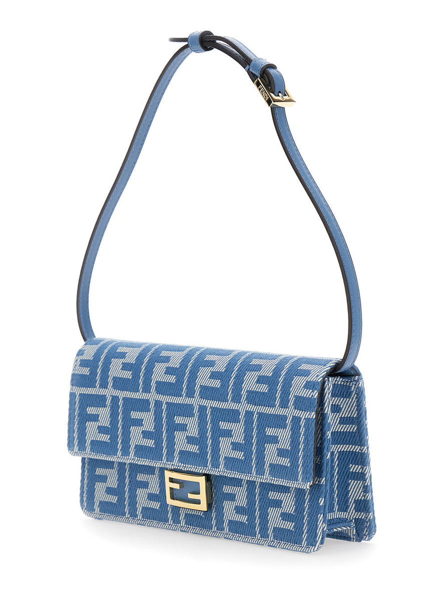 Fendi premium cross body bags detail and craftsmanship close-up