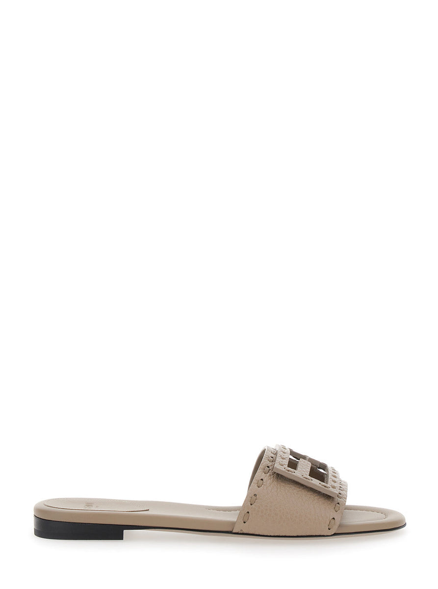 Fendi flats luxury designer piece front view