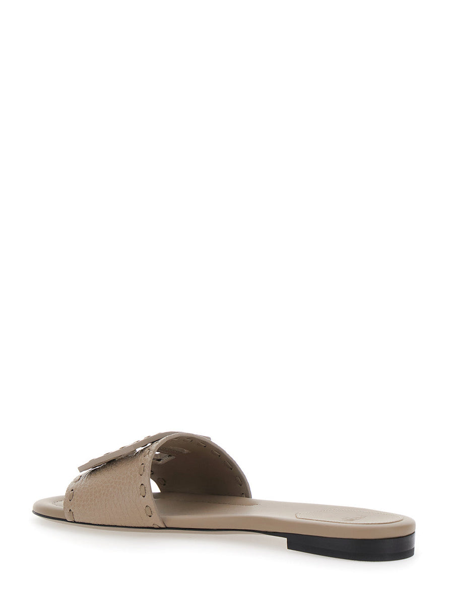 Fendi flats side profile designer luxury fashion