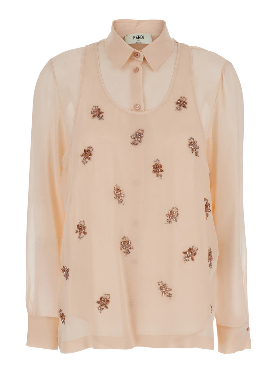 Fendi tee shirts luxury designer piece front view