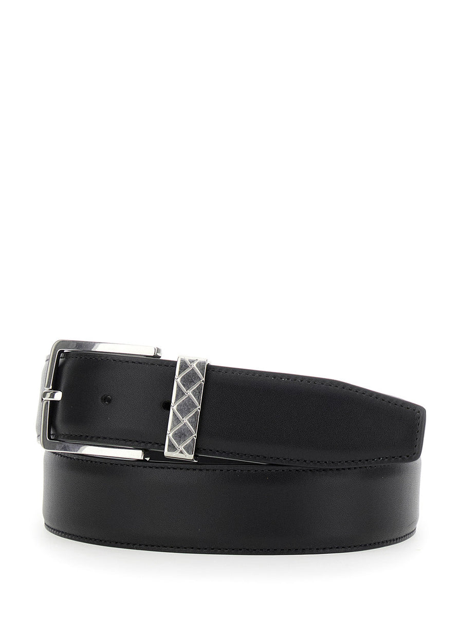 Bottega Veneta premium belts detail and craftsmanship close-up
