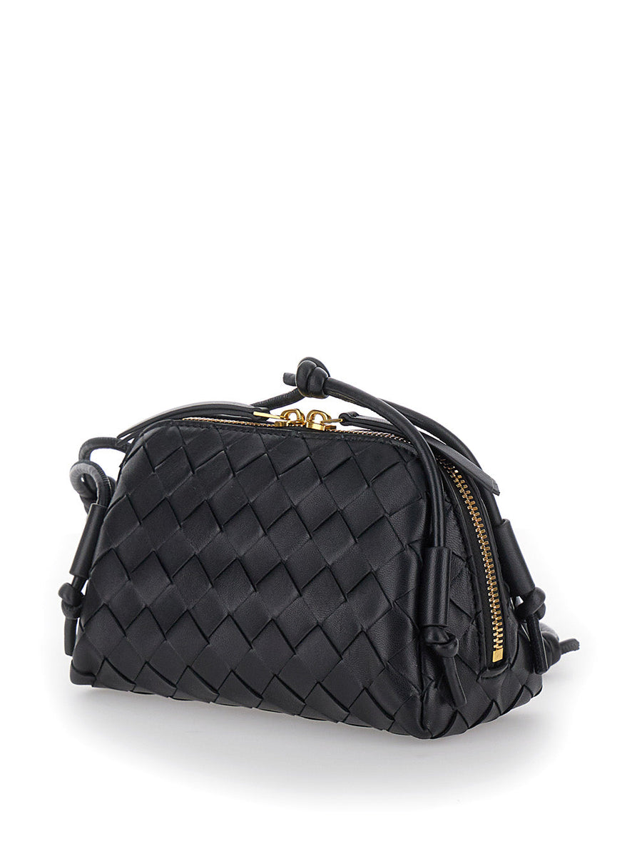 Bottega Veneta premium cross body bags detail and craftsmanship close-up