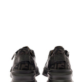 Close-up of Fendi athletic hardware and fine stitching