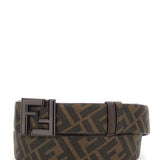 Fendi premium belts detail and craftsmanship close-up