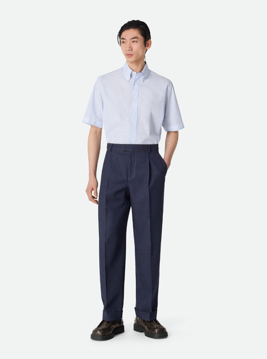 Bottega Veneta pants lifestyle shot premium designer piece