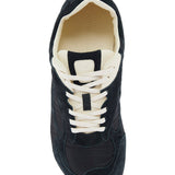 Close-up of Bottega Veneta athletic hardware and fine stitching