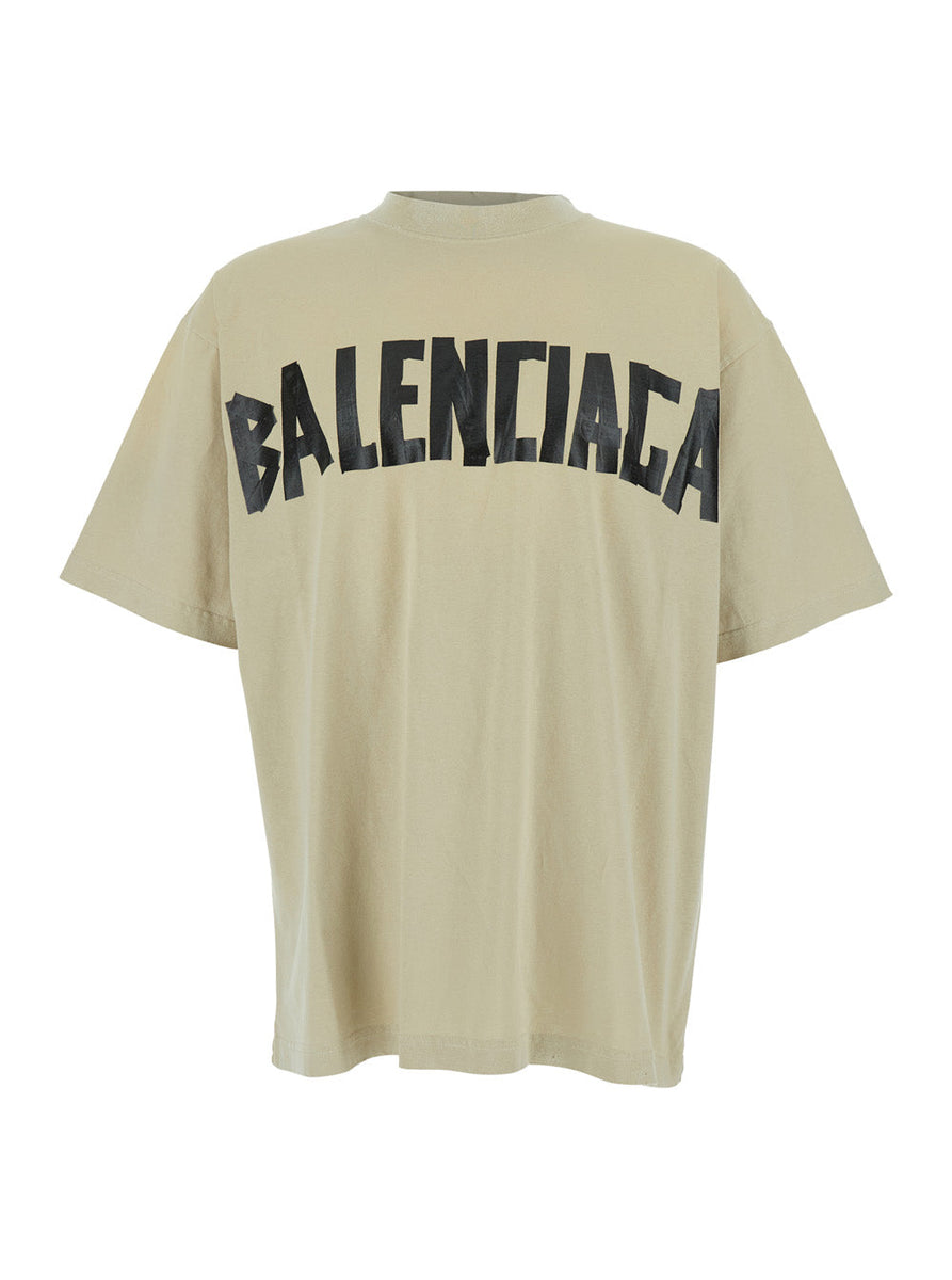 Balenciaga T-Shirts? Balenciaga Men Medium Fit T-Shirt Premium Designer Cotton T-Shirt