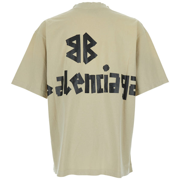 Balenciaga T-Shirts? Balenciaga Men Medium Fit T-Shirt Premium Designer Cotton T-Shirt