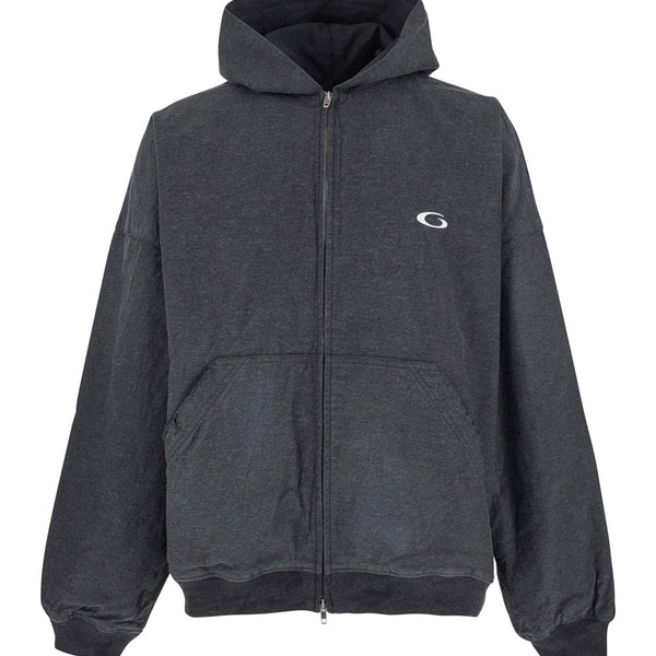 Balenciaga Hoodies? Balenciaga Men Look 35 Trompe L'oeil Hoodie Comfortable Luxury Streetwear Hoodie