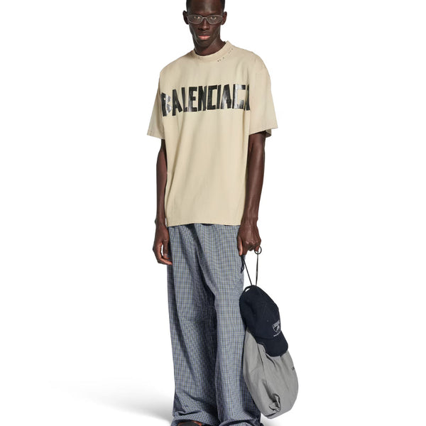 Balenciaga T-Shirts? Balenciaga Men Medium Fit T-Shirt Premium Designer Cotton T-Shirt