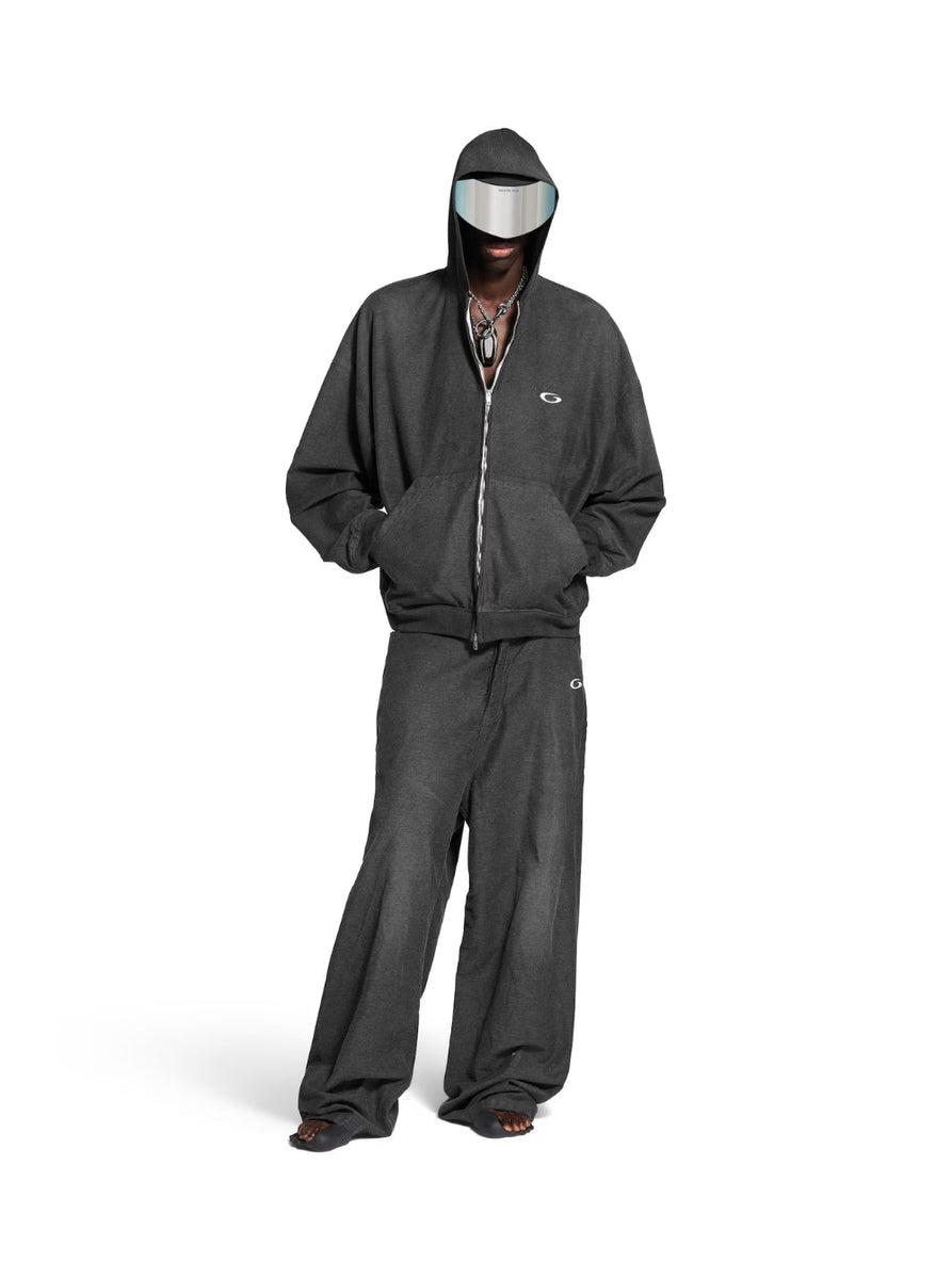 Balenciaga Hoodies? Balenciaga Men Look 35 Trompe L'oeil Hoodie Comfortable Luxury Streetwear Hoodie