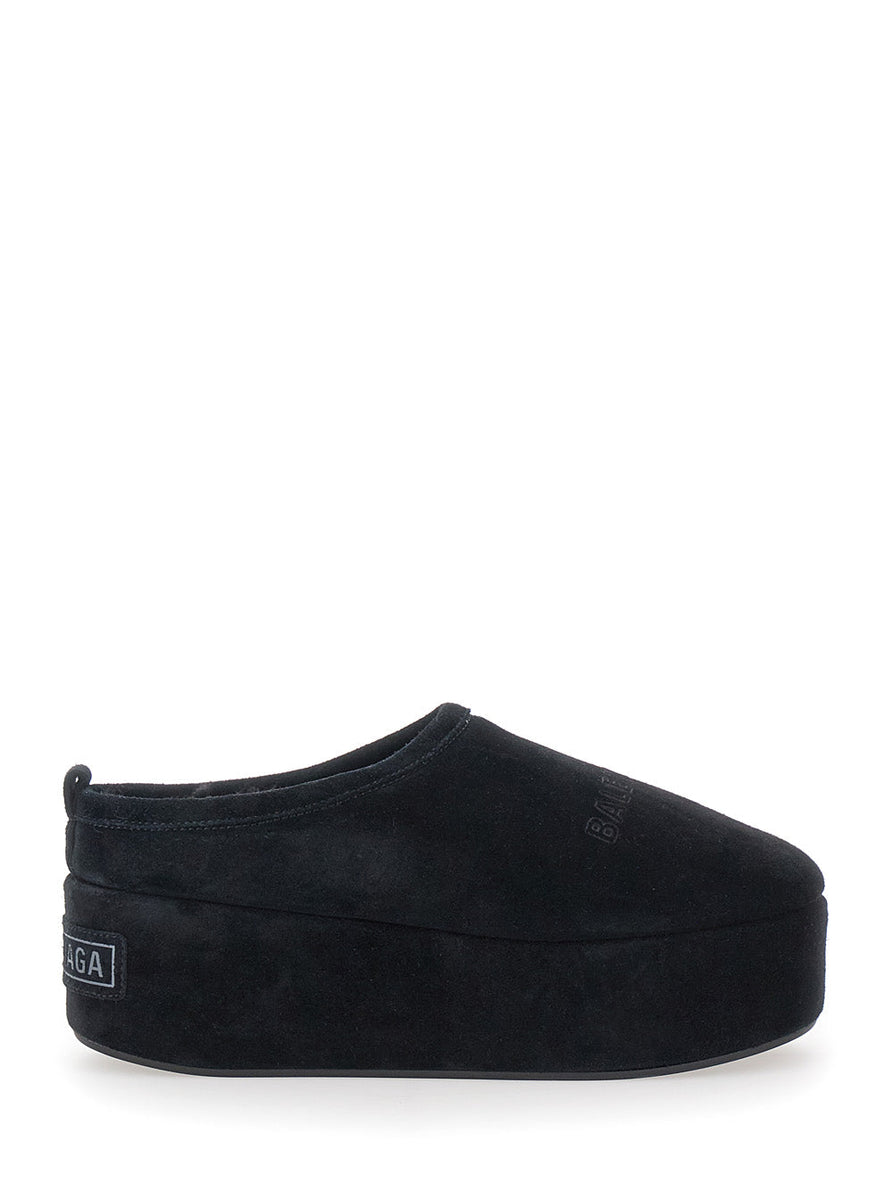 Balenciaga flats luxury designer piece front view