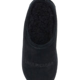 Close-up of Balenciaga flats hardware and fine stitching