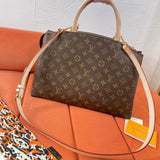 Interior view of chic classic women's handbag – women's luxury accessory
