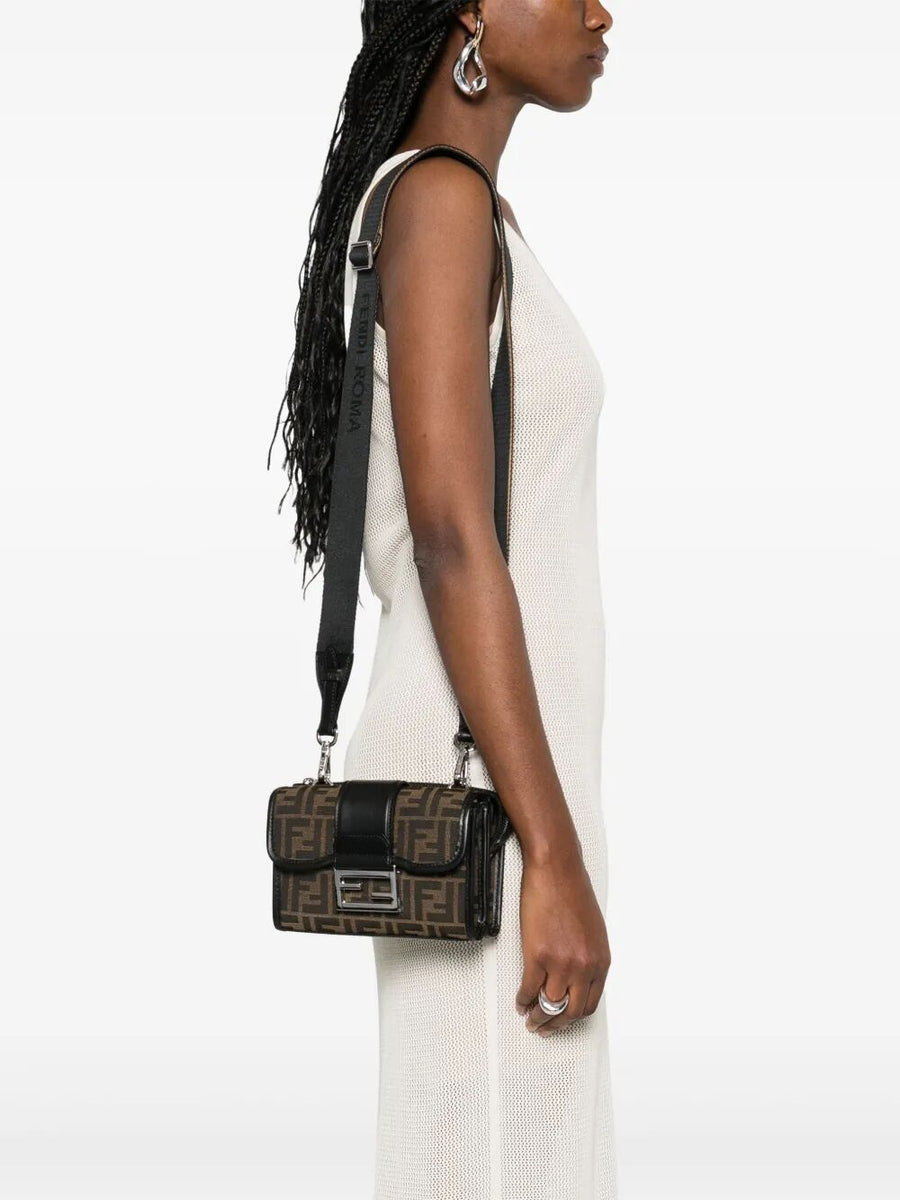 Fendi shoulder bags luxury designer piece front view