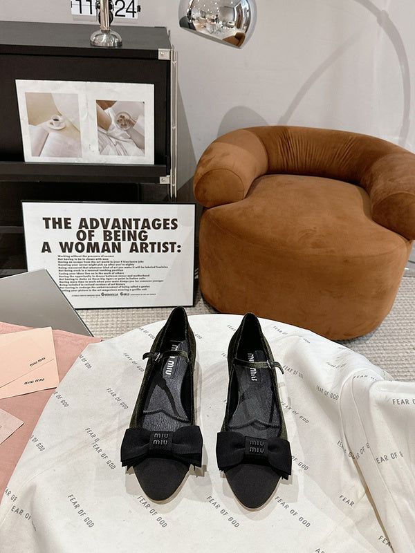 Miu Miu luxury shoes full view — premium authentic designer style