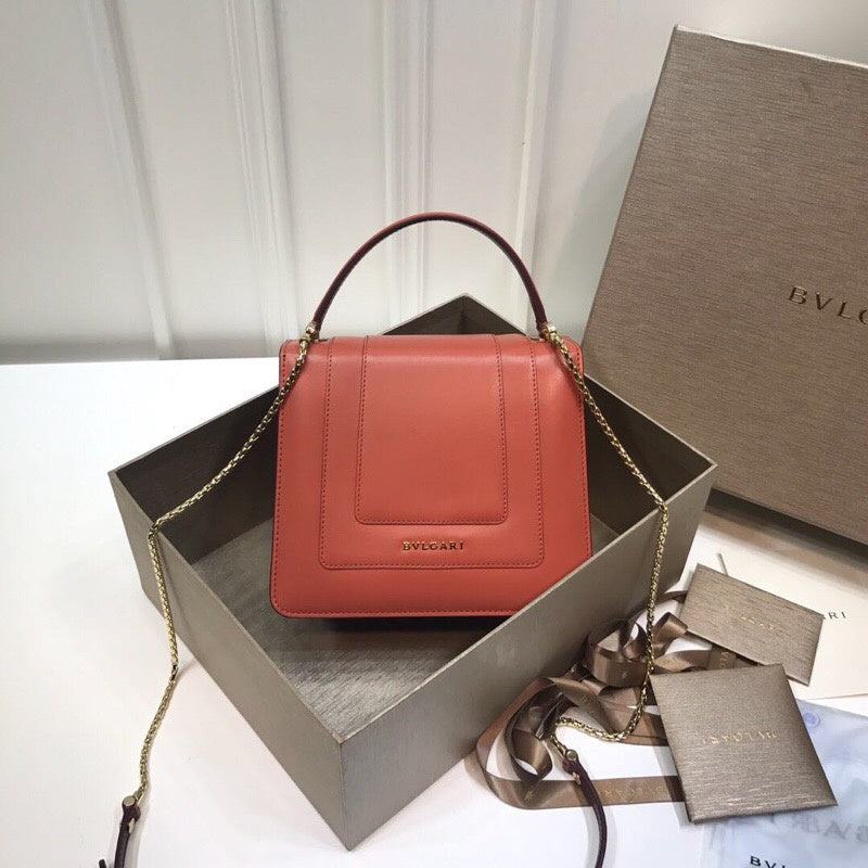 Elegant Vegan Leather Handbag - Sleek Minimalist Lines | Women's Luxury Handbag #1765 - alternate angle view (image 8) of designer-inspired handbag