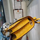 Close-up detail of considered bag design