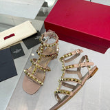 Close-up of Valentino Garavani shoes craftsmanship