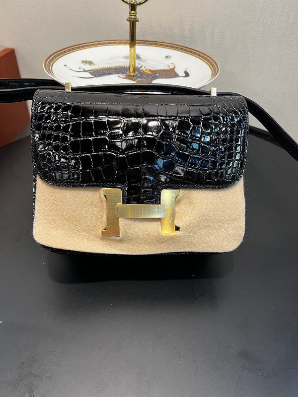 Interior view of sleek premium bag